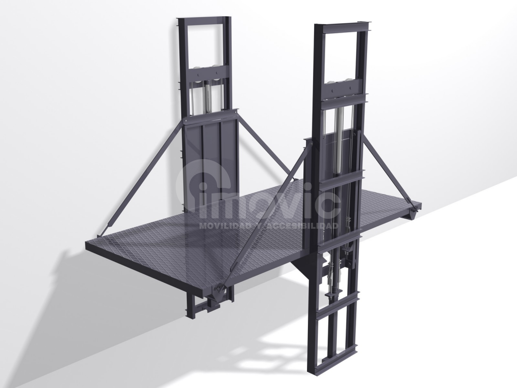 Goods Lifts. Model Fortic 2F