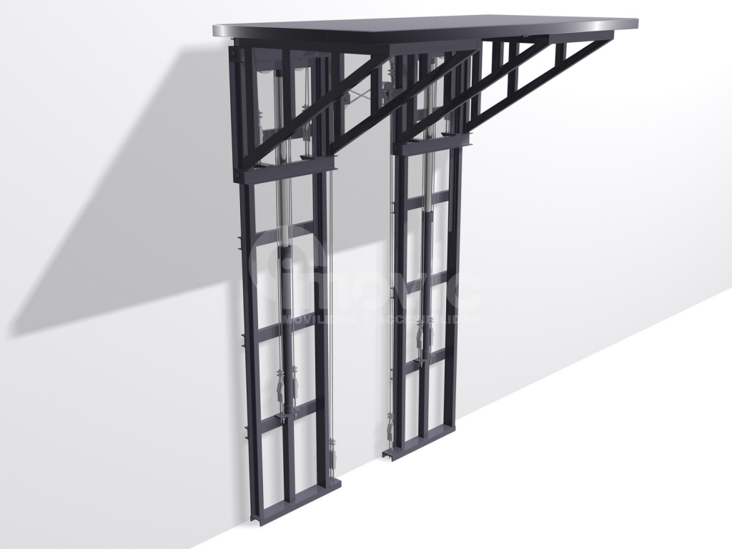 Goods Lifts. Fortic 2L model