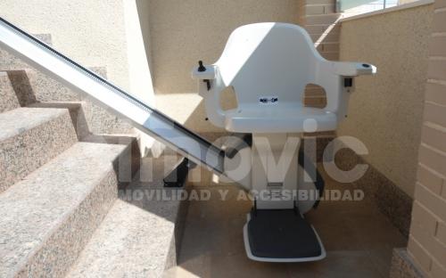 Outdoor Stairlift installation