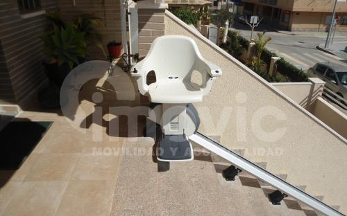 Outdoor Stairlift installation Spain