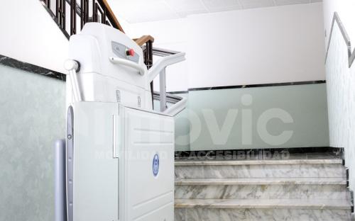 Inclined Platform Lift Foldable