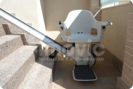 Outdoor Stairlift installation