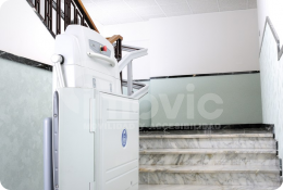 Inclined Platform Lift Foldable